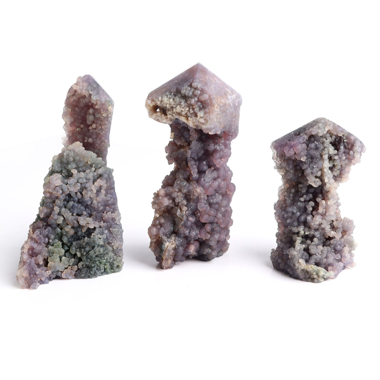 1kg Grape Agate Wand Crystal Pint Home Decoration
