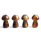 10pcs Crystal Mushroom Natural Stone Hand Carved Sculpture