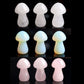 10pcs Crystal Mushroom Natural Stone Hand Carved Sculpture