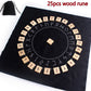 25pcs wooden rune divination tool healing