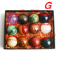 12pcs Mixed Natural Crystal Spheres