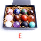 12pcs Mixed Natural Crystal Spheres