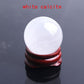 1PC 28-30mm Natural Amethyst Obsidian Crystal Ball Sphere with Holder
