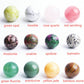 12pcs Mixed Natural Crystal Spheres