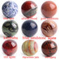 1PC 28-30mm Natural Gemstone Crystal Ball Sphere in Box