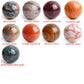 1PC 28-30mm Natural Gemstone Crystal Ball Sphere in Box